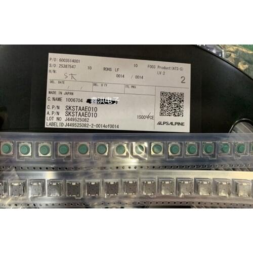 Original Tactile Switches SKSTAAE010 patch waterproof tact switch 8*8*4MM New and Original