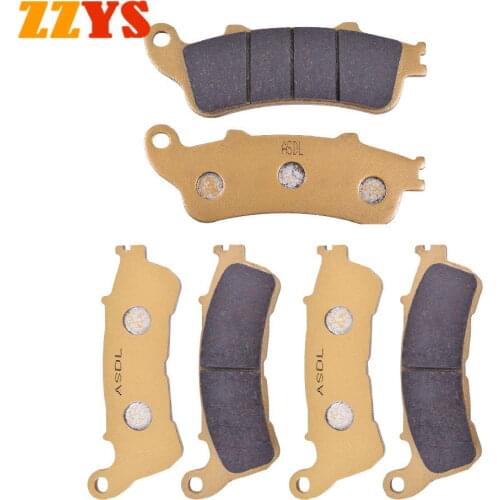 Motorcycle Front & Rear Brake Pads For Honda VFR800 06-09 NT700 06-13 XL 1000 XL1000 Varadero ABS 04-11 ST 1300 ST1300 2008-13