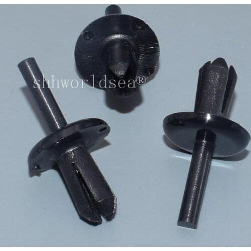 Shhworldsea 100PCS Bumper Cover Push-Type Retainer For Volvo 1268176-3 740 & 760 1993-On Auto Clips Fastener Car Plastic