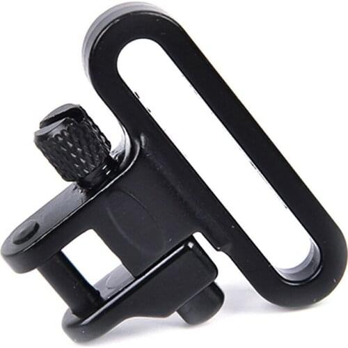 Tactical 1.25'' QD Rifle Sling Swivel 300lb Quick Detach Outdoor Backpack Bag Hunting Accessories Separate Buckle Thread ring