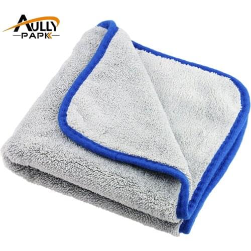800GMS Car Care Polishing Super Thick Plush Microfiber Car Cleaning Cloth Car Care Microfibre Wax Detailing Washing Drying Towel