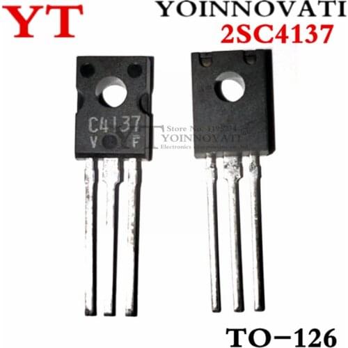 10pcs 2SC4137 TO-126F C4137 NPN TO-126 new original