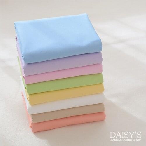 160x50cm solid cotton cloth fabric Chinos,a little thin,can do bags lining, Multi. Color options,Comfortable and soft 160g/m