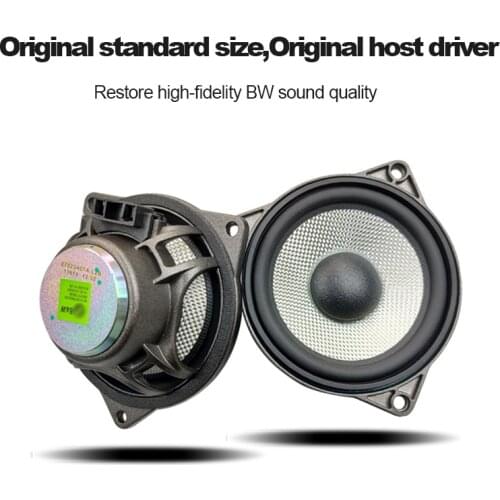 4 Inches BW Midrange Speaker Design For Center Dashboard For BMW F10 F11 F30 F32 G30 G20 Series Full Range Frequency Loudspeaker
