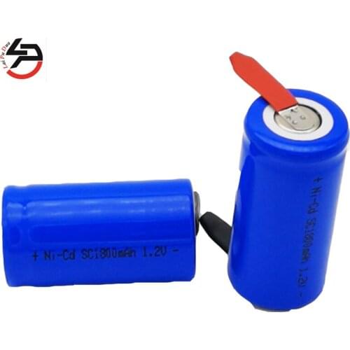 Laipuduo Brand 2017 new Razor Battery Toy Battery High Quality NI-CD SC1800mAh Rechargable Battery 1.2v SC1800mAh