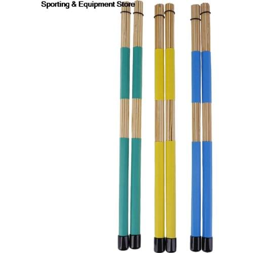 1 Pair Bamboo Drum Sticks Electronic Drum Rack Drumsticks Musical Sticks Percussion Instruments Accessories