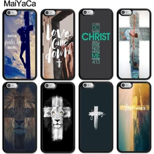 MaiYaCa Bible Jesus Christ Christian Cross Case For iphone 12 mini 11 Pro MAX X XR XS MAX SE 2020 6S 7 8 Plus 5S Cover