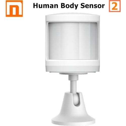 Original Xiaomi Mi Motion Sensor 2 Human Body Sensitive Ambient Light Dark Transducer Bracket Bluetooth Mesh Work With Mihome