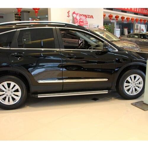 For Honda CR-V CRV 2015 2016 ABS Chrome Car Decoration Side Door Line Garnish Body Molding Moulding Trim