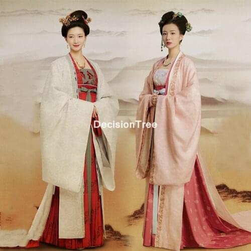2021 tv play hanfu serenade of peaceful joy elegant chinese hanfu traditional ancient dnasty dance costume women stage dress