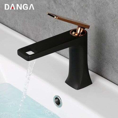 Basin Faucets Bathroom Tap Single Hole Hot and Cold Mixing Tap Brass Net Lead Process Water Faucet Bathroom Accessories