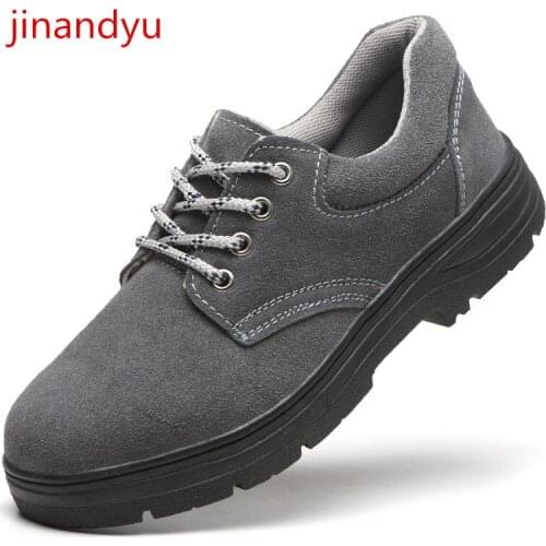 Indestructible Steel Toe Shoes Work Sneakers Male Safety Shoes Anti-puncture Protective Shoes Construction Industrial Shoes New