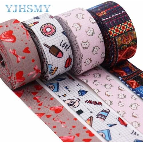 Love Ribbon Double Face Fabric Ribbons 5 Yds Floral, Fashion, Craft, Scrapbooking, Gift Wrapping, Hair Bows, Wedding, Decorating