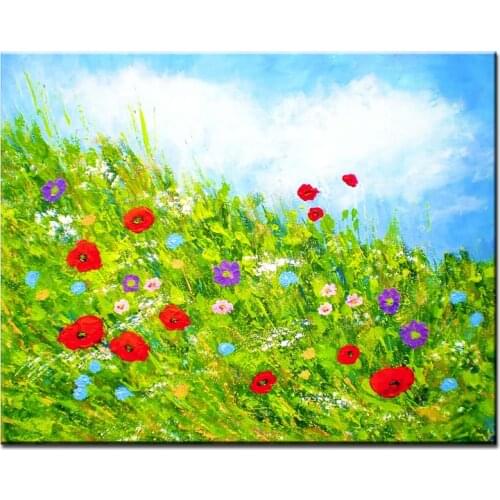 NEW 100% hand-painted canvas oil painting high quality home decor landscape pictures DM-15110807