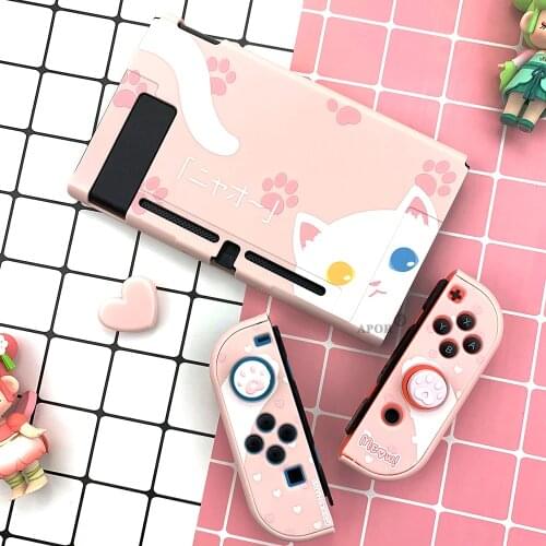 2021 New Full Cover Shell Hard Housing Protective Case for NS Switch Game Console Handle Controller Dropshipping