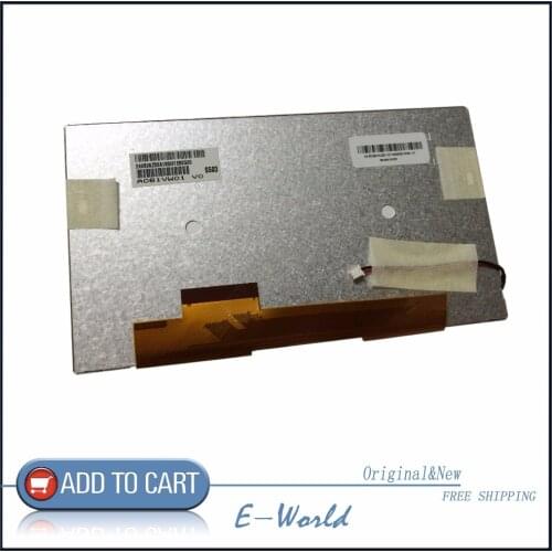 Original 6.1inch A061VW01 LCD screen A061VW01 V0 GPS DVD Vehicle-bone lcd display screen panel free shipping
