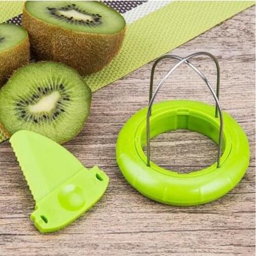 Practical Kiwi Slicer Fruit Digging Core Twister Kiwi Cutting Machine Kitchen Peeler Tool