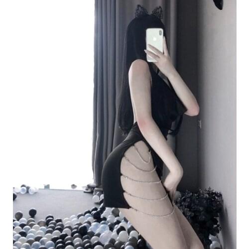 Direct Selling High Quality Sexy Underwear Temptation Suspender Short Skirt Secretary Wear Home Clothes Dropship