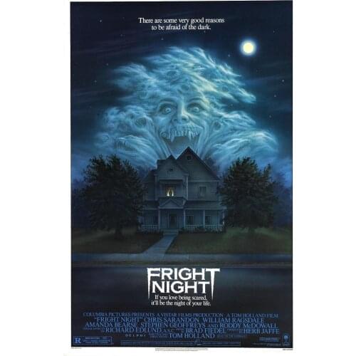 Lot style Choose Fright Night Movie Art print Silk poster Home Wall Decor