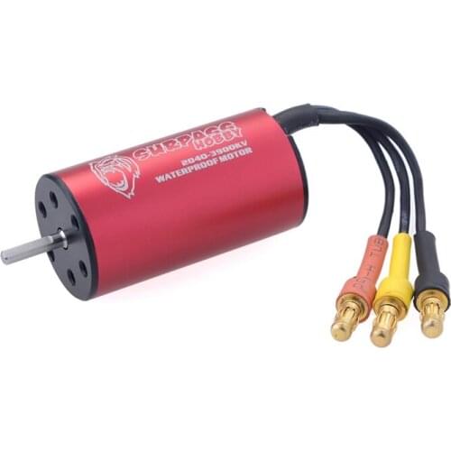 SURPASS HOBBY Waterproof 2040 2.3mm 3900KV Brushless Motor for Traxxas HSP Tamiya Axial 1/16 1/18 RC Drift Racing Car