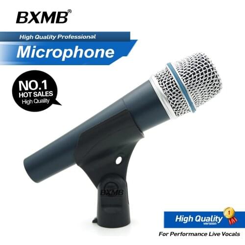High Quality Version BETA57 Professional Wired Microphone Super-cardioid Instrument BETA57A Mic for Live Vocals Stage Studio