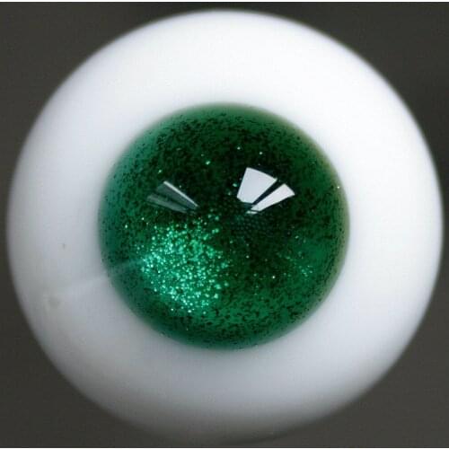 [wamami] E16# 14mm Blink Green Eyes For MSD DOD BJD Dollfie Glass Eyes Outfit