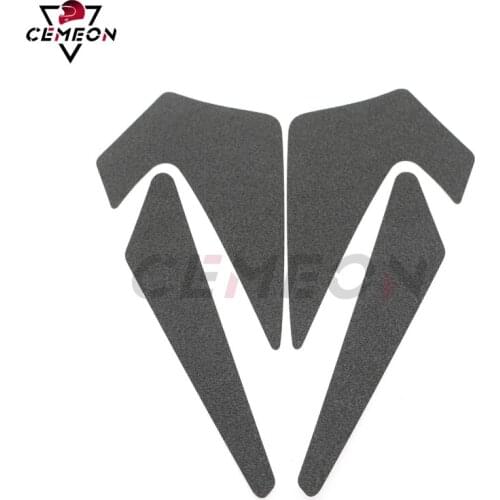 Yamaha MT-07 FZ-07 MT07 FZ07 Motorcycle Fuel Tank 3M Rubber Traction Pad Anti-skid Protection Sticker Knee Grip Side Decal