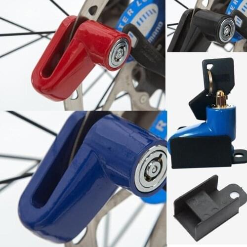 Security Anti-Theft Motorcycle MTB Bike Bicycle Scooter Wheel Disc Brake Lock