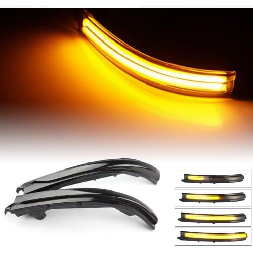Amber LED Dynamic Turn Signal Light Indicator Rearview Mirror Lamp For Kia Optima K5 TF 2016-2021 2017 2018 2019 Car Styling