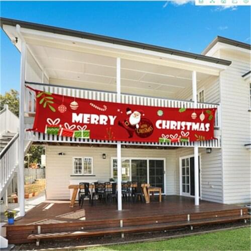1 Pcs 300x50cm Christmas Pendant Party Decoration New Year Decor 2022 Creative For Home Flag Ornaments Christmas Things Navidad