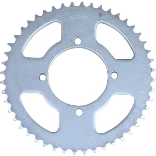 428 48T tooth 76mm rear Chain sprocket for Chinese ATV Quad Pit Dirt Bike Motorcycle Motor Moped