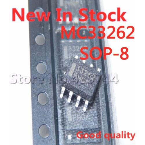 5PCS/LOT MC33262 33262 MC33262DR2G SOP-8 SMD LCD switching power supply driver chip In Stock NEW original IC