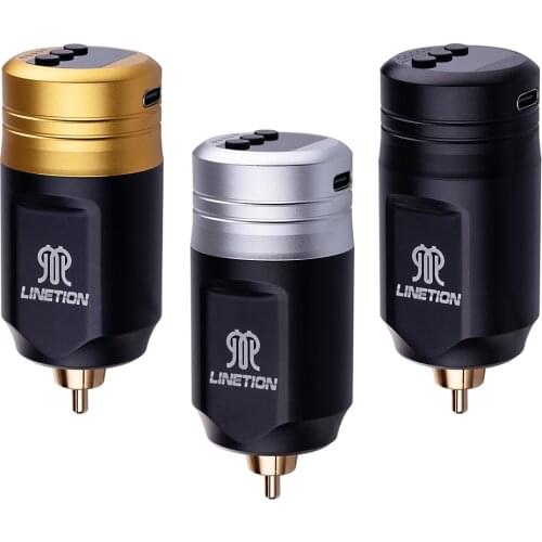 DKLAB KL-2 Wireless Tattoo Power Supply,Rechargeable Wireless Tattoo Battery Power for Tattoo Machine,Lithium Polymer 1600mAh