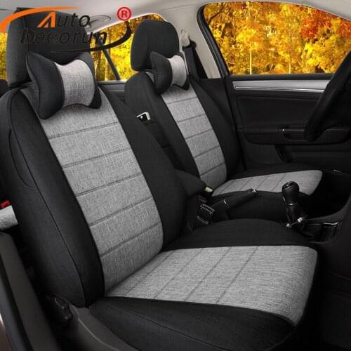 AutoDecorun Customized Linen Fabric Covers Car Seat Styling For Acura RDX 2007 Cover Seats Interior Accessories Seat Protectors