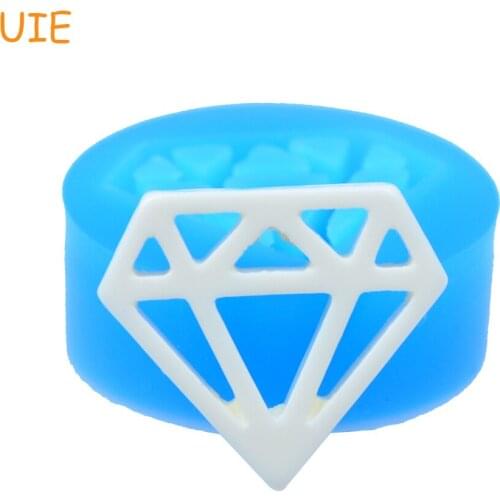 FYL014U 24.7mm Diamond Flexible Silicone Mold - Sugarcraft Cake Decorating Fondant, Jewellery, Candy, Resin Clay, Chocolate Mold