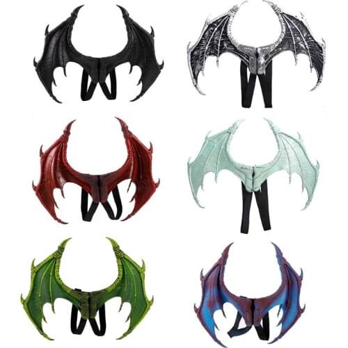 K3NF Cosplay Child Dragon Wing Costumes Fashion Cosplay Costume Party Wing Prop Masquerade Accessories Halloween Carnival