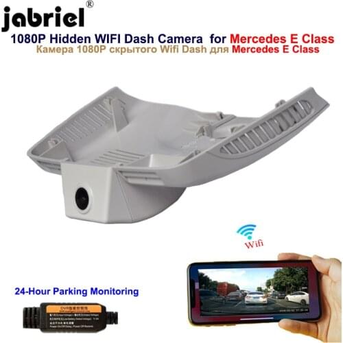 Jabriel Hidden Wifi 1080P Dash cam car camera for Mercedes benz E Class E200 E300 E320 E350 w212 w213 2016 2017 2018 2019 2020