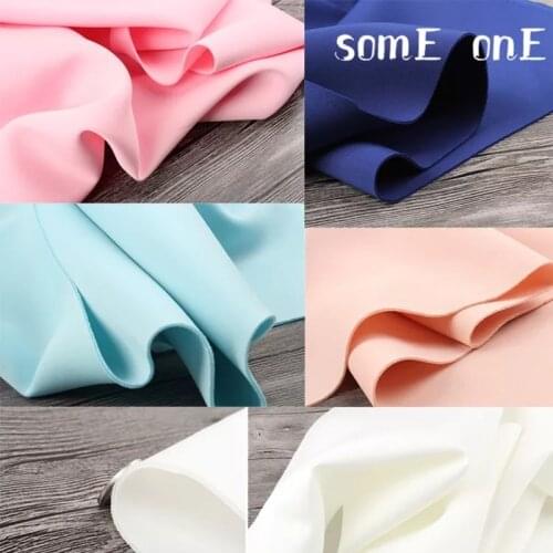 Space Cotton Stretch Fabric Air Layer Cloth DIY Coat Princess Dress Baseball Clothes Doll Decor Scuba Designer Fabric