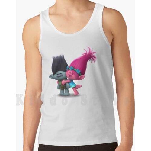 Branch And Princess Tank Tops Vest Sleeveless Trolls World Tour Trolls World Tour Trolls World Tour Trolls World Tour