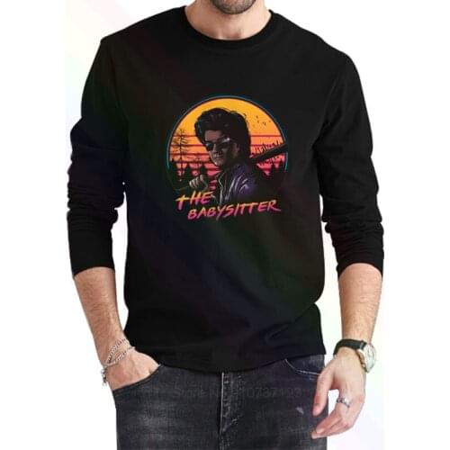 Stranger things eleven dustin hawkins Logo T-Shirt 2021 Newest Summer Mens Long Sleeve Popular Tees Shirt Tops Novel Unisex