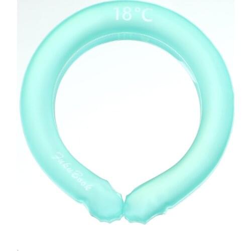 Summer Neck Cooling Ring Ice Cushion Tube Heatstroke Prevention Cooling Tube Ice Cushion Chill Cycling Running Outdoor Equipment