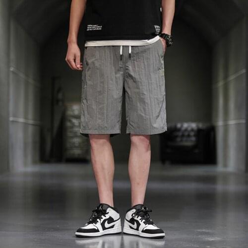 Summer Mens Shorts Casual Bermudas Men Shorts Thin Black Grey Boardshorts Classic Beach Pleated Quick Dry Shorts Men 28-38