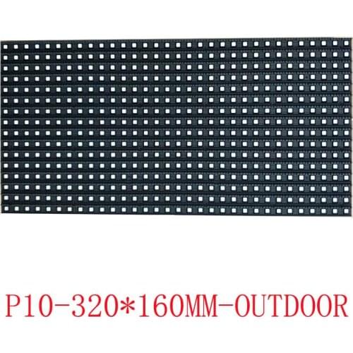 SMD outdoor led display P10 RGB LED matrix Led Screen Module board 32*16 pixels High resolution 1/4 Scan led sign led display