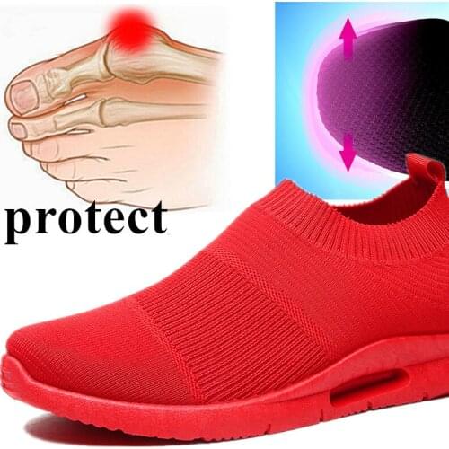 Light Running Shoes Men 400g Women Jogging Shoes Breathable Mens Shoes Slip on Loafer Shoe for Male Size 45 DropShipping