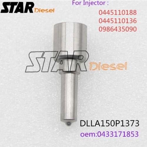 STAR Diesel Common Rail Injector Nozzle Tips DLLA150P1373 0433171853 Auto Parts For 0445110188 0986435090 0445110136