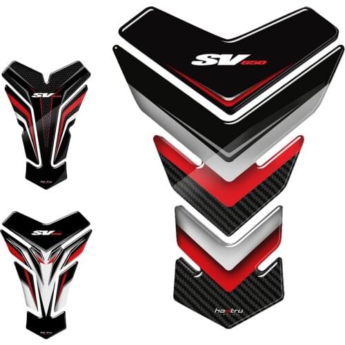 3D Resin Motorcycle Tank Pad Protector Sticker Case for Suzuki SV650 SV 650 SV650A SV650X ABS
