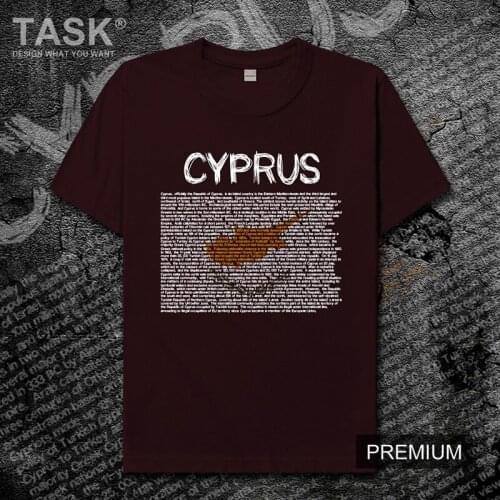 Cyprus CYP Cypriot CY mens t shirt new Tops t-shirt Short sleeve clothes sweatshirt national team country summer Fashion casual