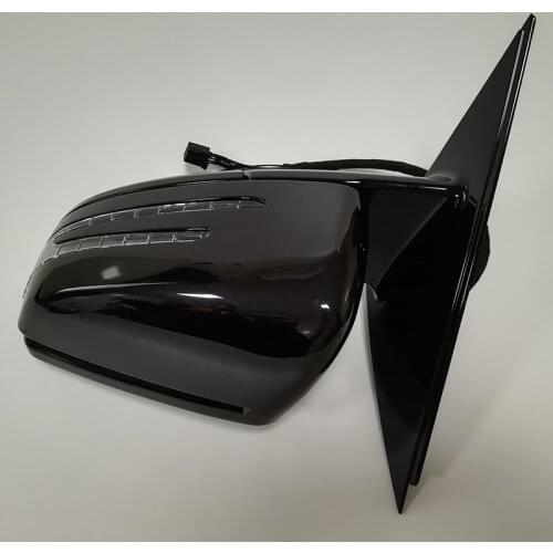 For Mercedes-Benz CLA W117 class 2013-2019 Car Outside Rearview Mirror Auto Rear View Side Mirror Cover Black Sliver Primer