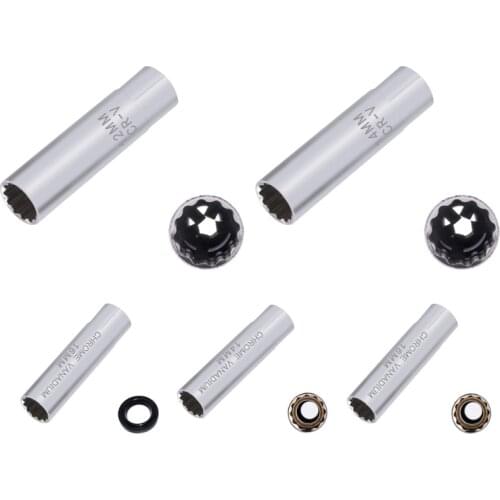 3/8-Inch Drive Spark Plug Socket 12-Point/14mm/16MM Compatible mini for Mercedes M156 for Citroen Peugeot 207 / 307 for bwm