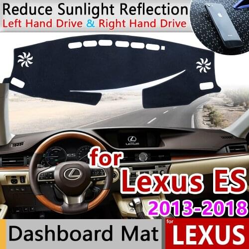 For Lexus ES ES350 ES300h 2013 2014 2015 2016 2017 2018 XV60 Anti-Slip Mat Dashboard Cover Pad Sunshade Dashmat Accessories 350